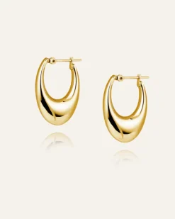 Kenza Hoops Örhängen Guld><noscript><img width=
