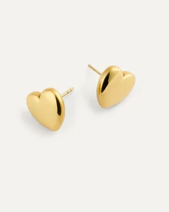Love Gold Large Studs><noscript><img width=
