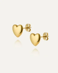 Love Gold Medium Studs>Mockberg Best