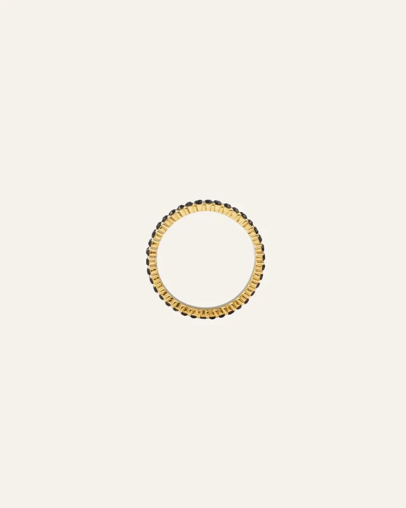 Midnight Noir Ring Guld (Mega kampanj)>Mockberg Outlet