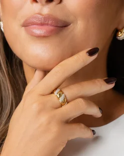Noela Gold Ring>Mockberg New