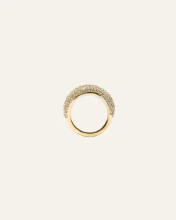 Pavé Daring Guld Ring>Mockberg Sale