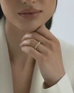 Pavé Precious Guld Ring><noscript><img width=