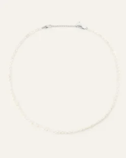 Mockberg Pearl Stål>Halsband New