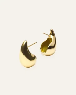 Plain Daring Small Guld Örhängen><noscript><img width=