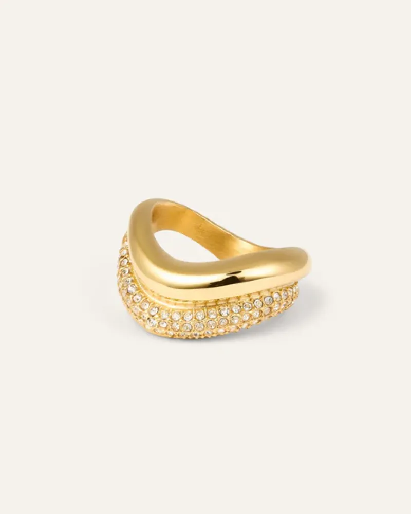 Sasha Ring Guld>Mockberg