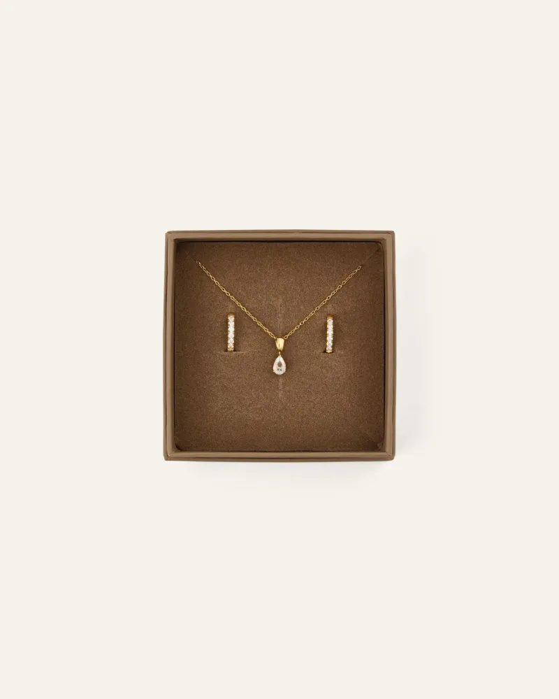 Mockberg Shiny Belle Combo Guld>Halsband Online
