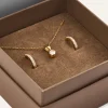 Mockberg Shiny Jolie Combo Guld>Halsband