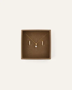 Mockberg Shiny Jolie Combo Guld>Halsband