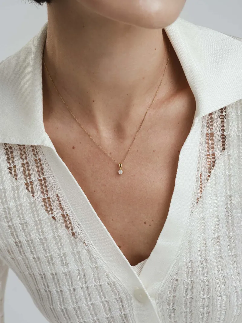 Mockberg Shiny Jolie Combo Guld>Halsband