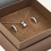 Mockberg Shiny Jolie Combo Silver>Halsband New