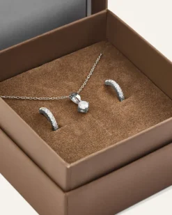 Mockberg Shiny Jolie Combo Silver>Halsband New