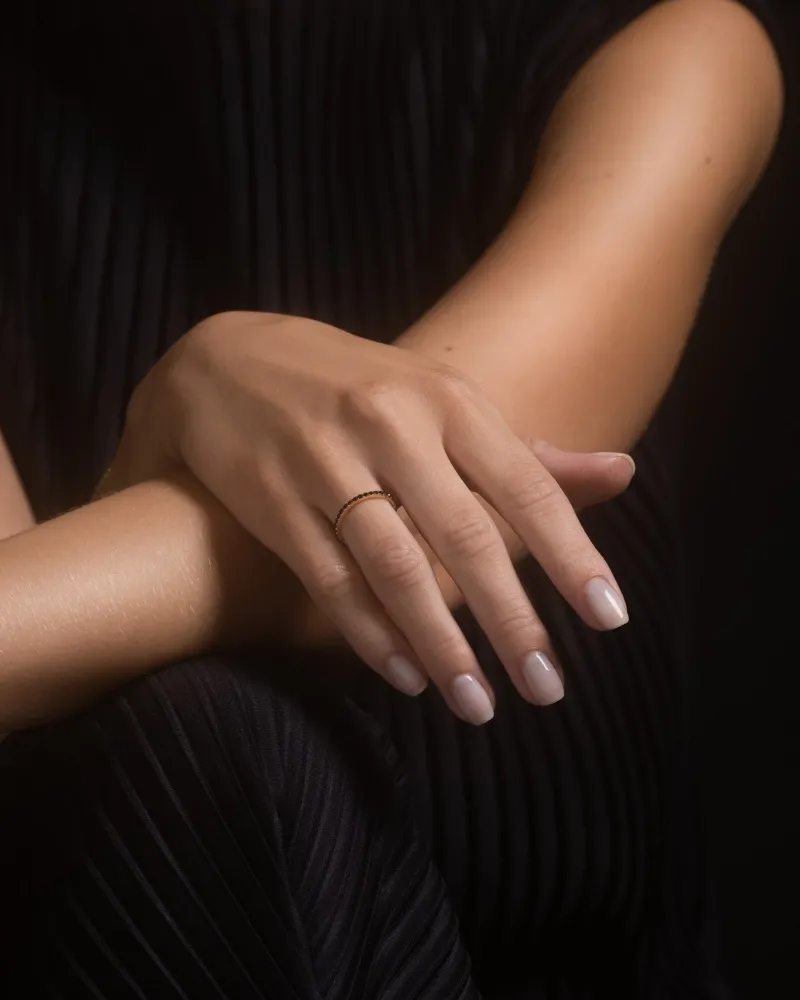Shiny Noir Ring Guld (Mega kampanj)>Mockberg Discount