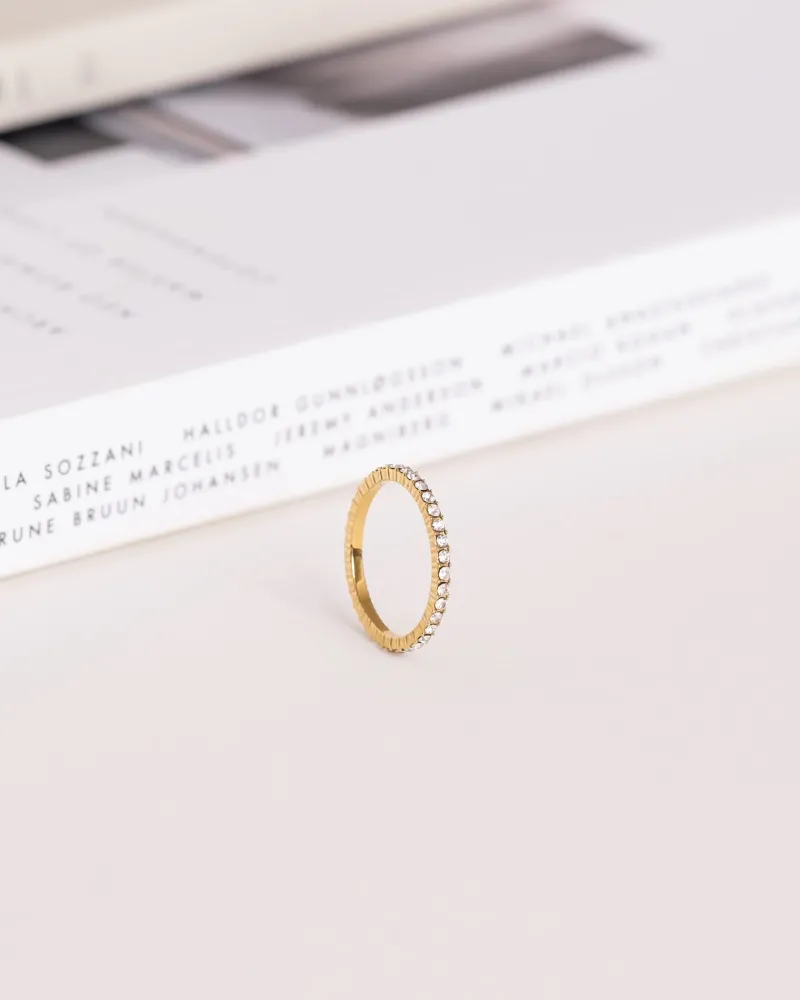 Shiny Ring Guld>Mockberg Outlet