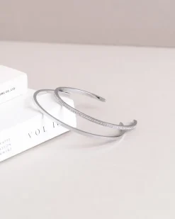 Mockberg Sleek Bangle Silver><noscript><img width=