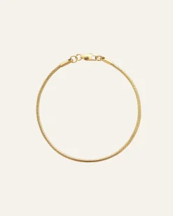 Mockberg Snake Kedja Guld>Armband Discount