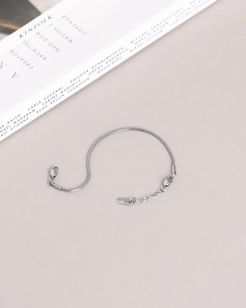 Mockberg Snake Kedja Silver>Armband Outlet