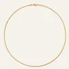 Mockberg Snake Kedja Guld>Halsband Hot