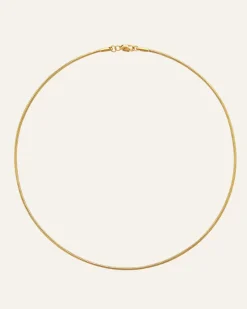 Mockberg Snake Kedja Guld>Halsband Hot
