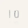 Sparkle Small U-Hoops Örhängen Silver>Mockberg Discount