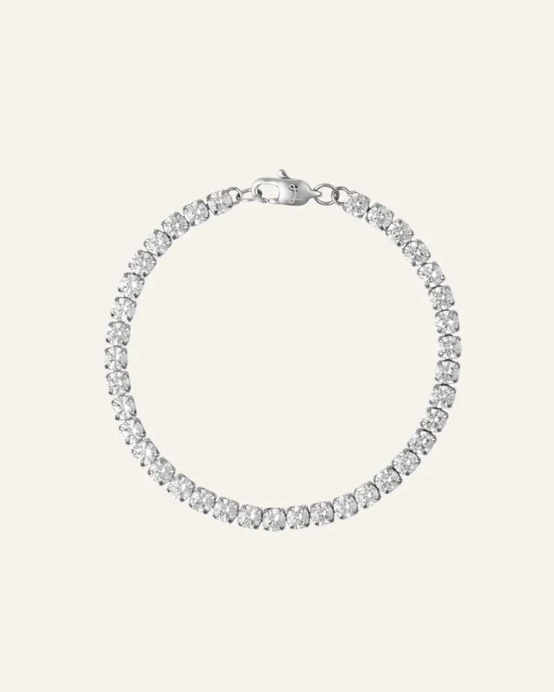 Mockberg Tennis Silver MOM990>Armband Outlet