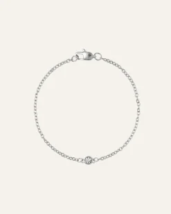 Mockberg Thin Diamond Silver>Armband Outlet