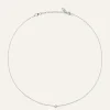 Mockberg Thin Diamond Silver>Halsband Online