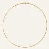Mockberg Thin Rope Guld>Halsband Sale