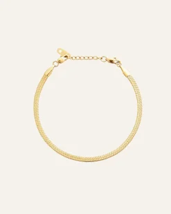 Mockberg Thin Snake Guld><noscript><img width=