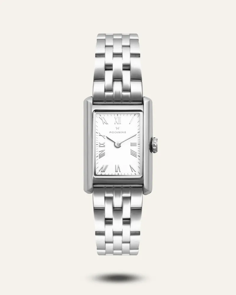 Mockberg Timeless Silver MO875>Klockor