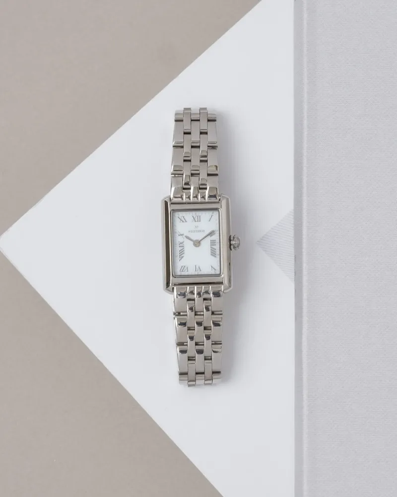 Mockberg Timeless Silver MO875>Klockor