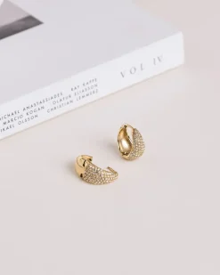 Treasure Örhängen Medium Guld><noscript><img width=