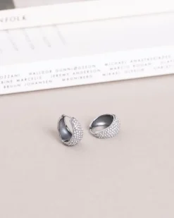 Treasure Örhängen Large Silver><noscript><img width=