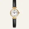 Mockberg Vintage Leather Gold Watch MB0249>Klockor Hot