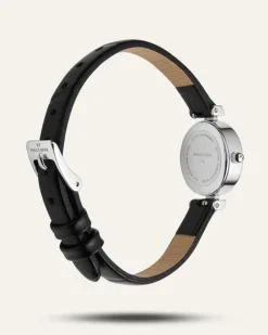 Mockberg Vintage Leather Silver Watch MB0250><noscript><img width=