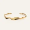 Mockberg Wavy Bolded Cuff Gold>Armband New