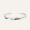 Mockberg Wavy Bolded Cuff Silver>Armband Online
