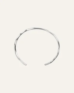 Mockberg Wavy Bolded Cuff Silver><noscript><img width=