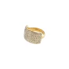 Aspen Crystal Ring Guld 272342024>PILGRIM Sale