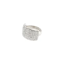 Aspen Crystal Ring Silver 272346024>PILGRIM Clearance