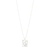 PILGRIM Love Tag Silver 542416041>HALSBAND