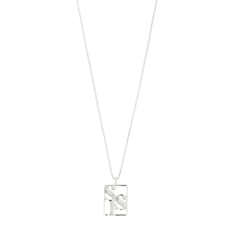 PILGRIM Love Tag SIS Silver 542416031>HALSBAND New