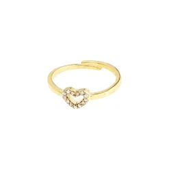 Lulu Crystal Ring Guld 632312064>PILGRIM Clearance