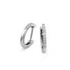 Örhängen i 18K Vitguld med 0.09ct TW/SI Diamanter – MSF58W>