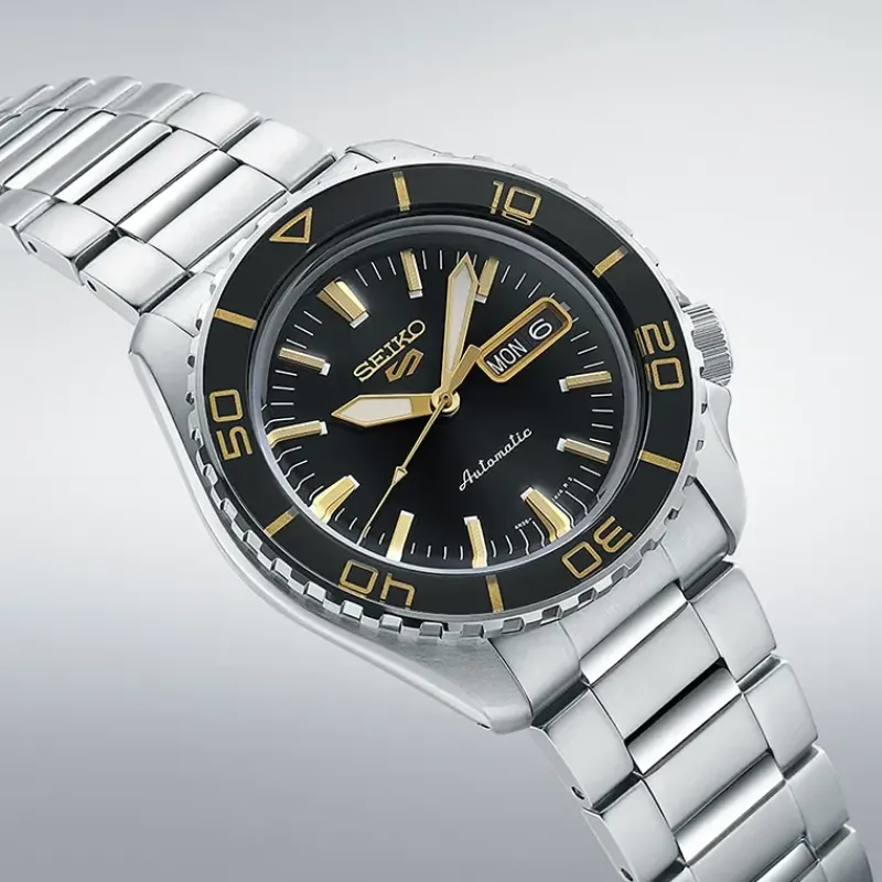 Seiko 5 Sports Automatic 42.5mm Blacktone Redux SRPK99K1>5 Sports Seiko Online
