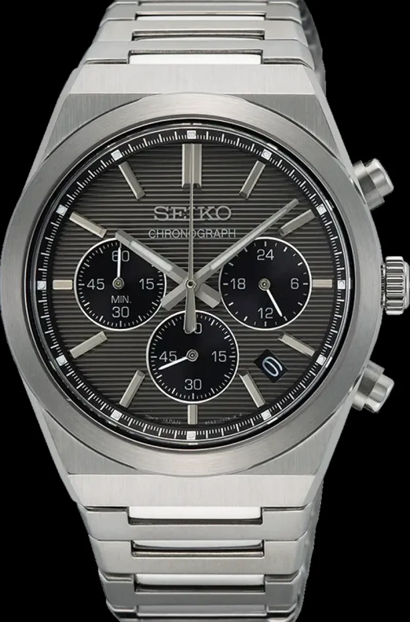 Seiko Gent SSB455P1>Chronograph New