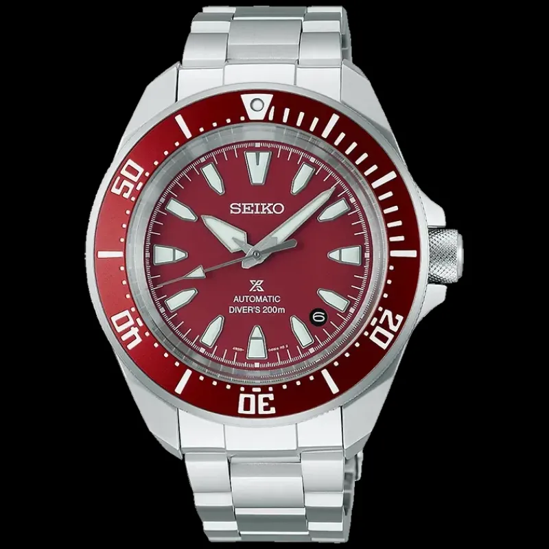 Prospex Automatic Diver 42mm 4R Red Shog-urai SRPL11K1>Seiko