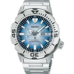 Seiko Automatic Diver 42mm Save The Ocean Antarctica Monster SRPG57K1>Prospex