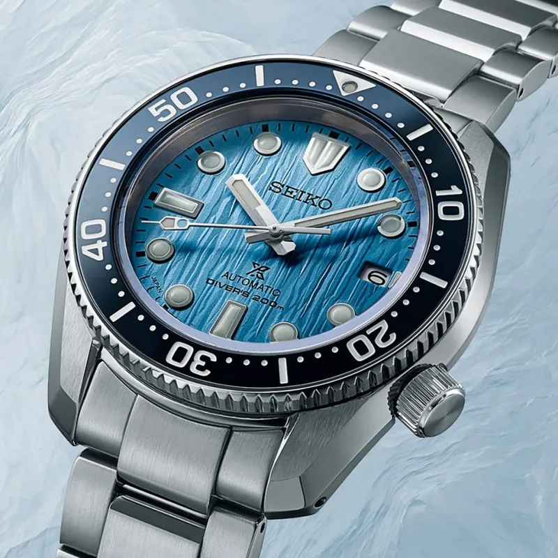 Seiko Automatic Diver 42mm Save the Ocean Special Edition ´Glacier´ SPB299J1>Prospex