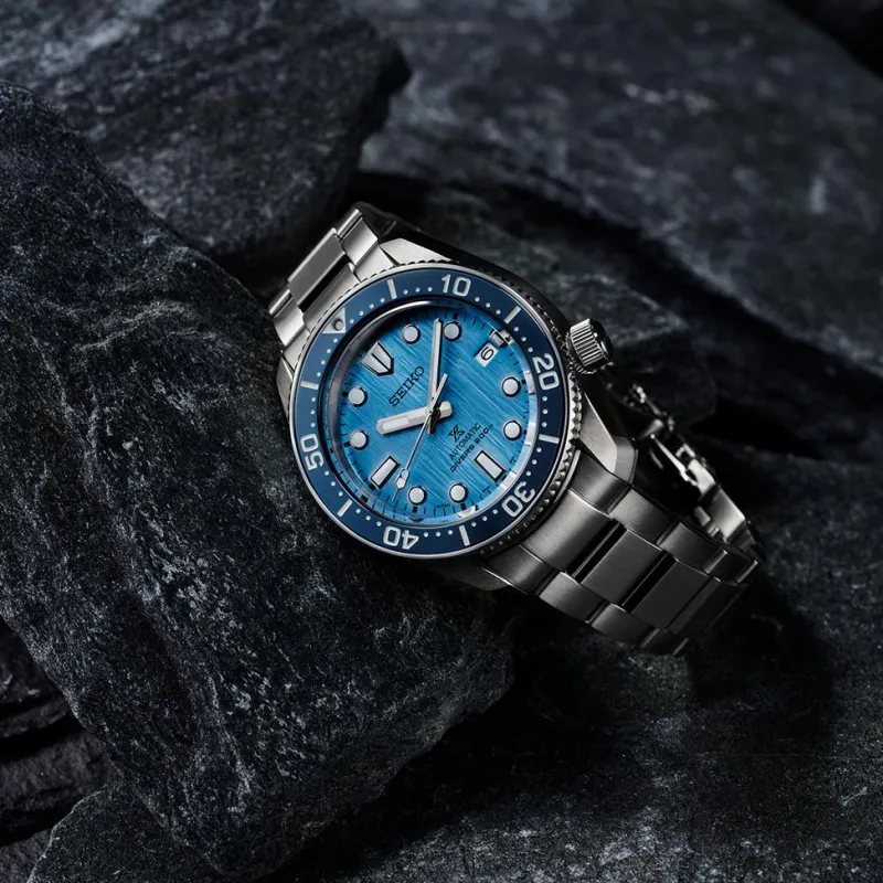 Seiko Automatic Diver 42mm Save the Ocean Special Edition ´Glacier´ SPB299J1>Prospex